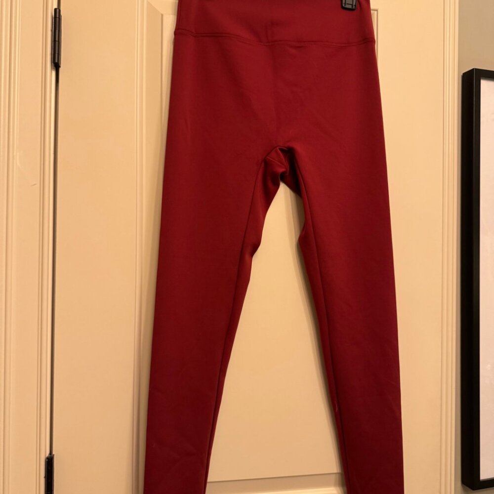 Red Leggings - Girlfriend Collective - Large - Like New